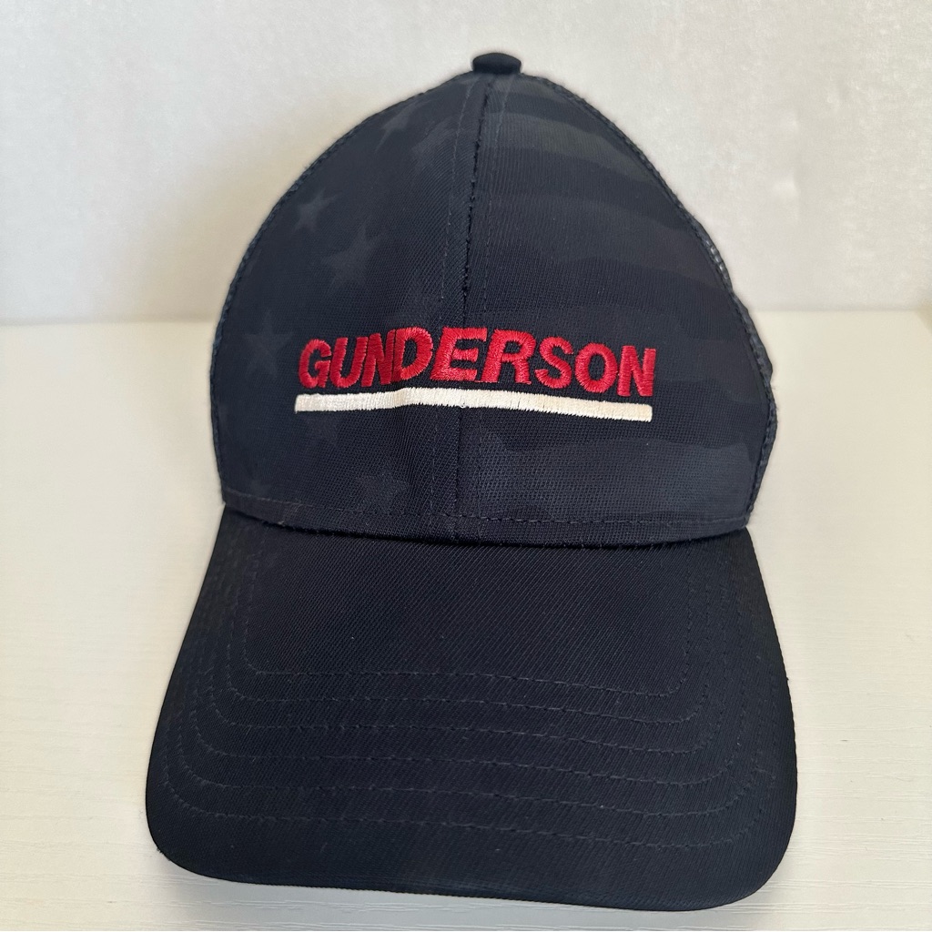 Rare Greenbrier Gunderson Marine Black Mens Baseball Cap